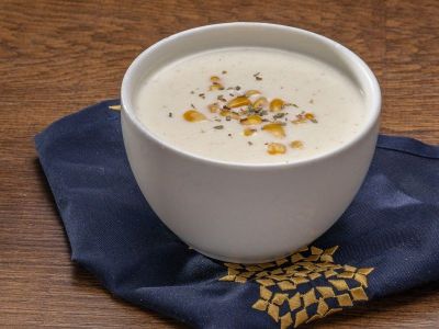 شوربة الذرة بالكريمة